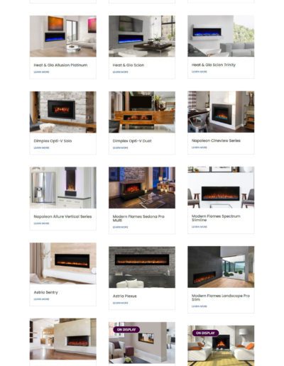 fourdayfireplace.com | CMS Website with E-Commerce